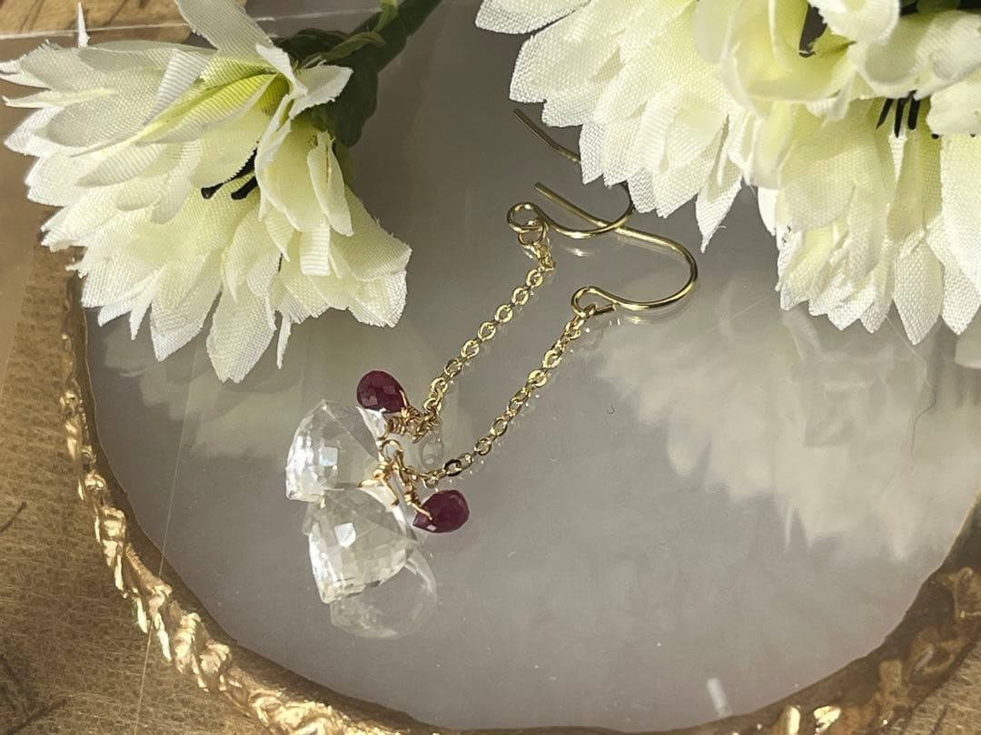 14kgfサンキャッチャーのようなピアス