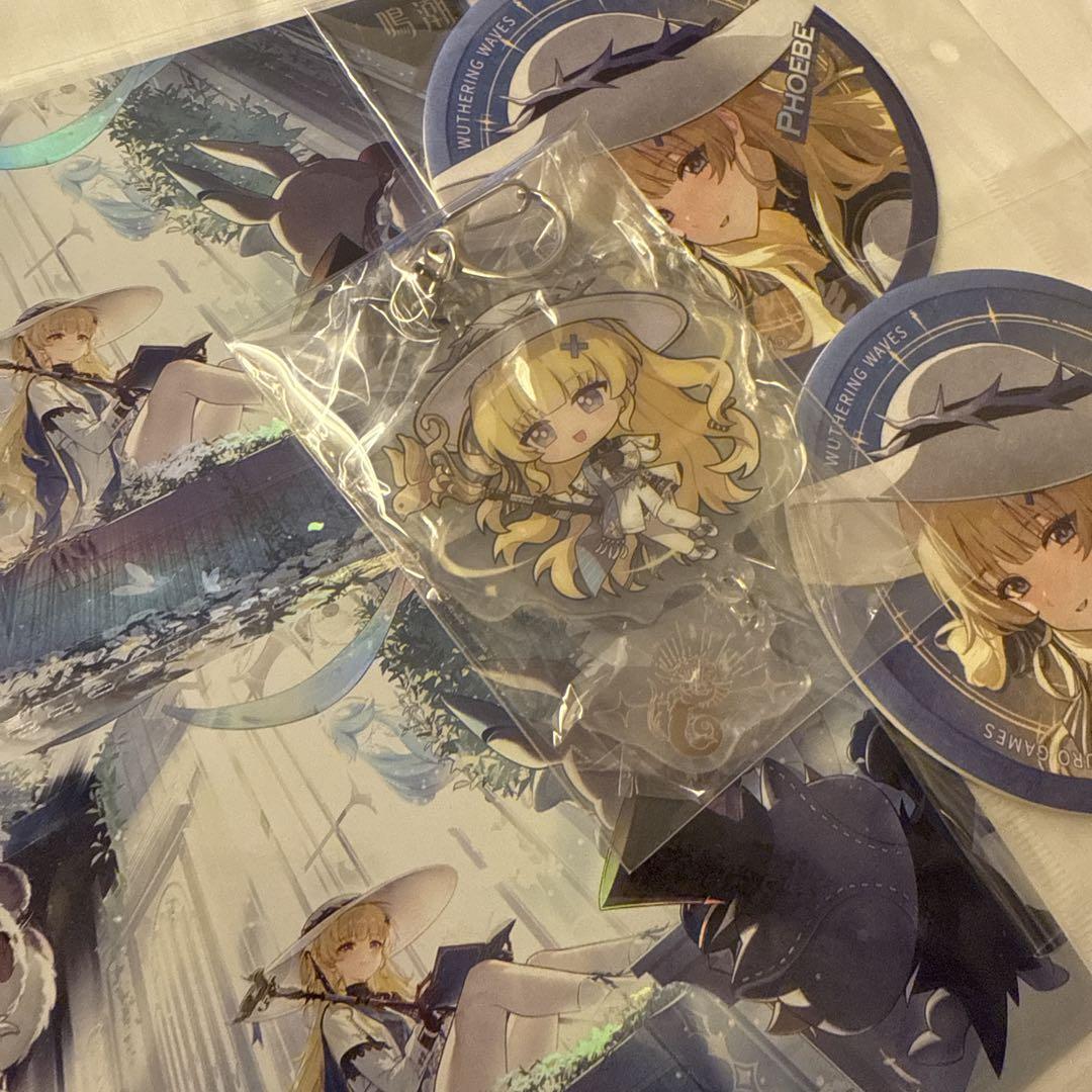 鳴潮 フィービー アクリルキーホルダー 大阪イベント ノベルティ　popup