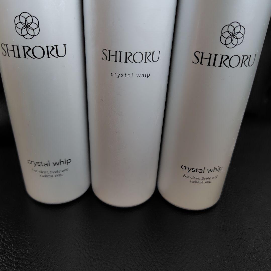 ☆メイページ☆SHIRORU　クリスタルホイップ　洗顔料　三組セット Amazon.co.jp: 【SHIRORU】クリスタルホイップ『毛穴汚れと角質