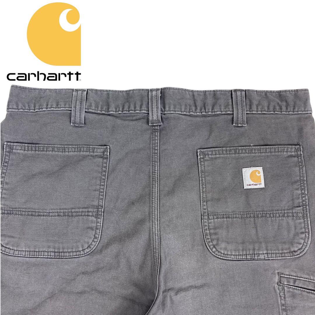 07M037◯ Carhartt ダック ワイド ハーフパンツ ショーツ W38パンツ