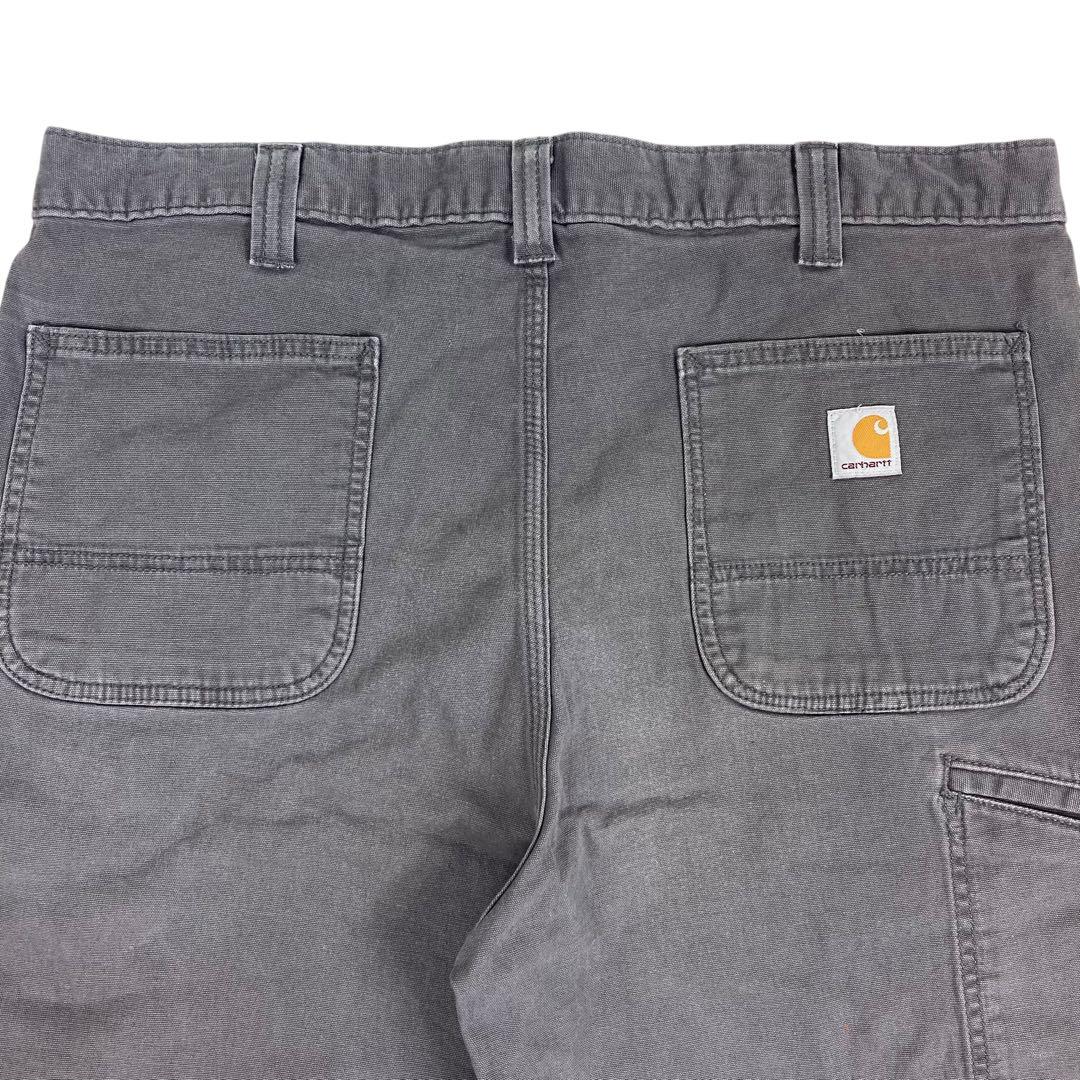 07M037◯ Carhartt ダック ワイド ハーフパンツ ショーツ W38