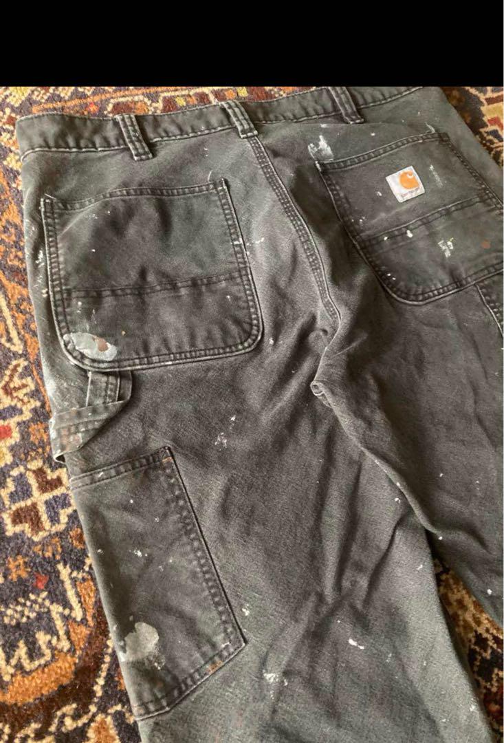 Carhartt ペインターパンツ　ダブルニー　ブラック
