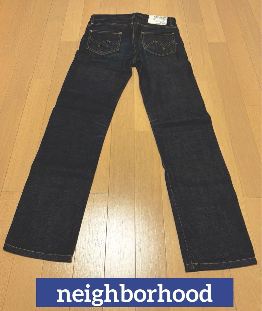 希少品　NEIGHBORHOOD ネイバーフッド　ナローストレートジーンズ