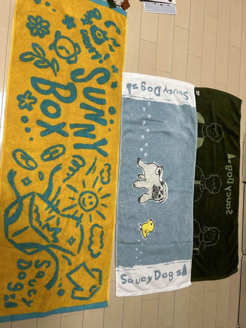 【未使用・即購入可能】Saucy Dog グッズまとめ売り Saucy Dog グッズまとめ売り