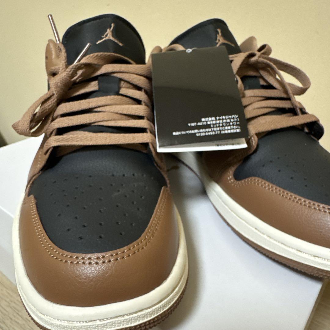 NIKE AIR JORDAN 1 LOW ブラウン ブラック エアジョーダン1