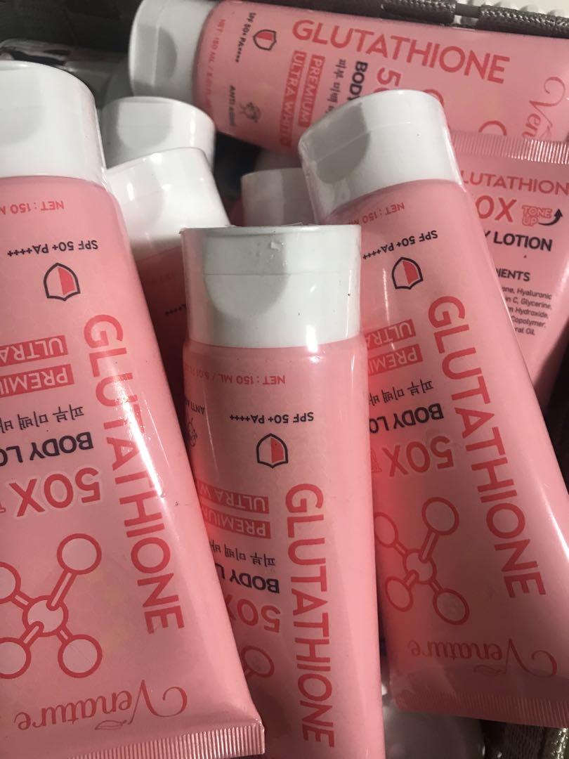 ボディローション Venature GLUTATHIONE 50X BODY LOTION Venature Glutathione 50x Tone Up Body Lotion, Glutathione