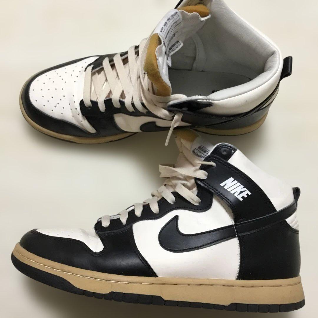 NIKE ハイカットシューズ ホワイト/ブラック　27.5cm