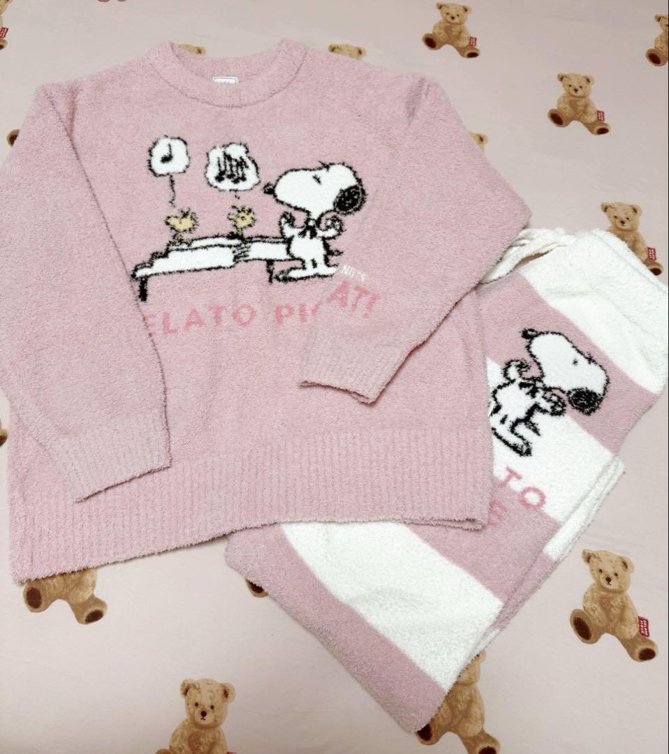 人気商品は 阪急限定】美品 スヌーピー×ピーナツコラボ ルームウェア・パジャマ