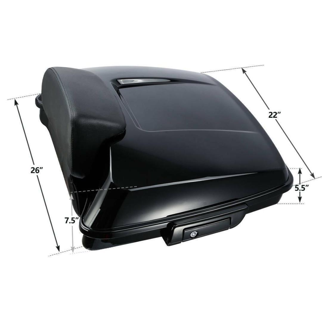 ハーレー ツアーパック&デタッチャブルラック セット WIHMO-m41313139808 レーザー NEW即納