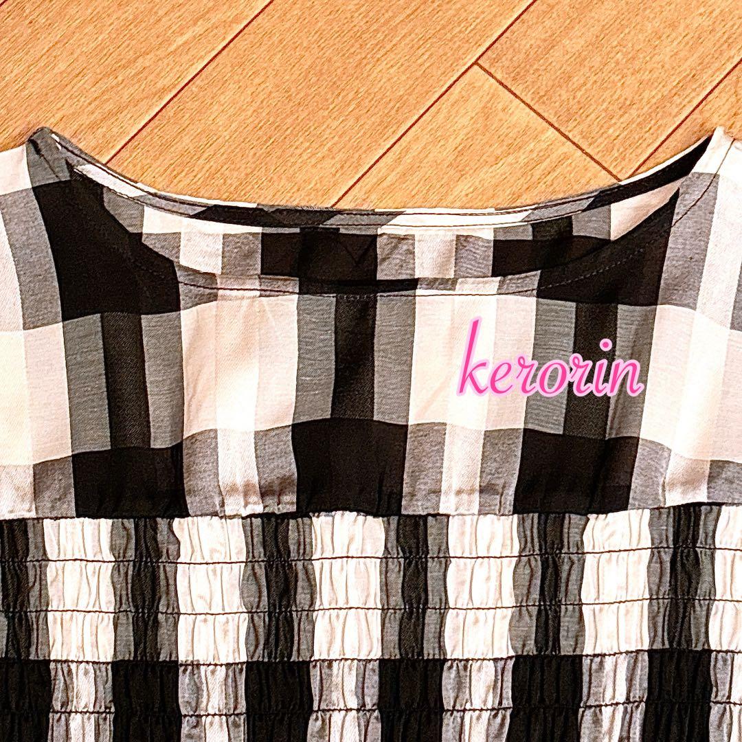 コメント必須　新品、即発、クラネ　SHIRRING LONG ONEPIECE