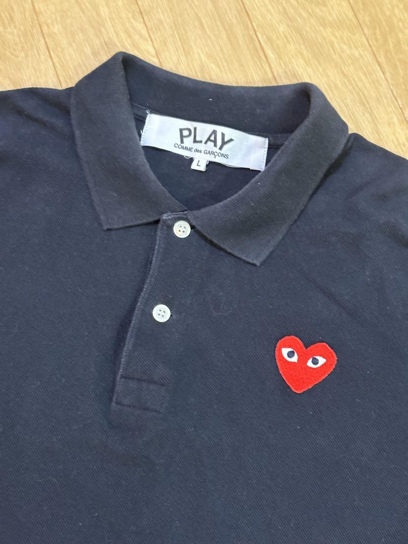 コムデギャルソン　PLAY ポロシャツ COMME des GARCONS