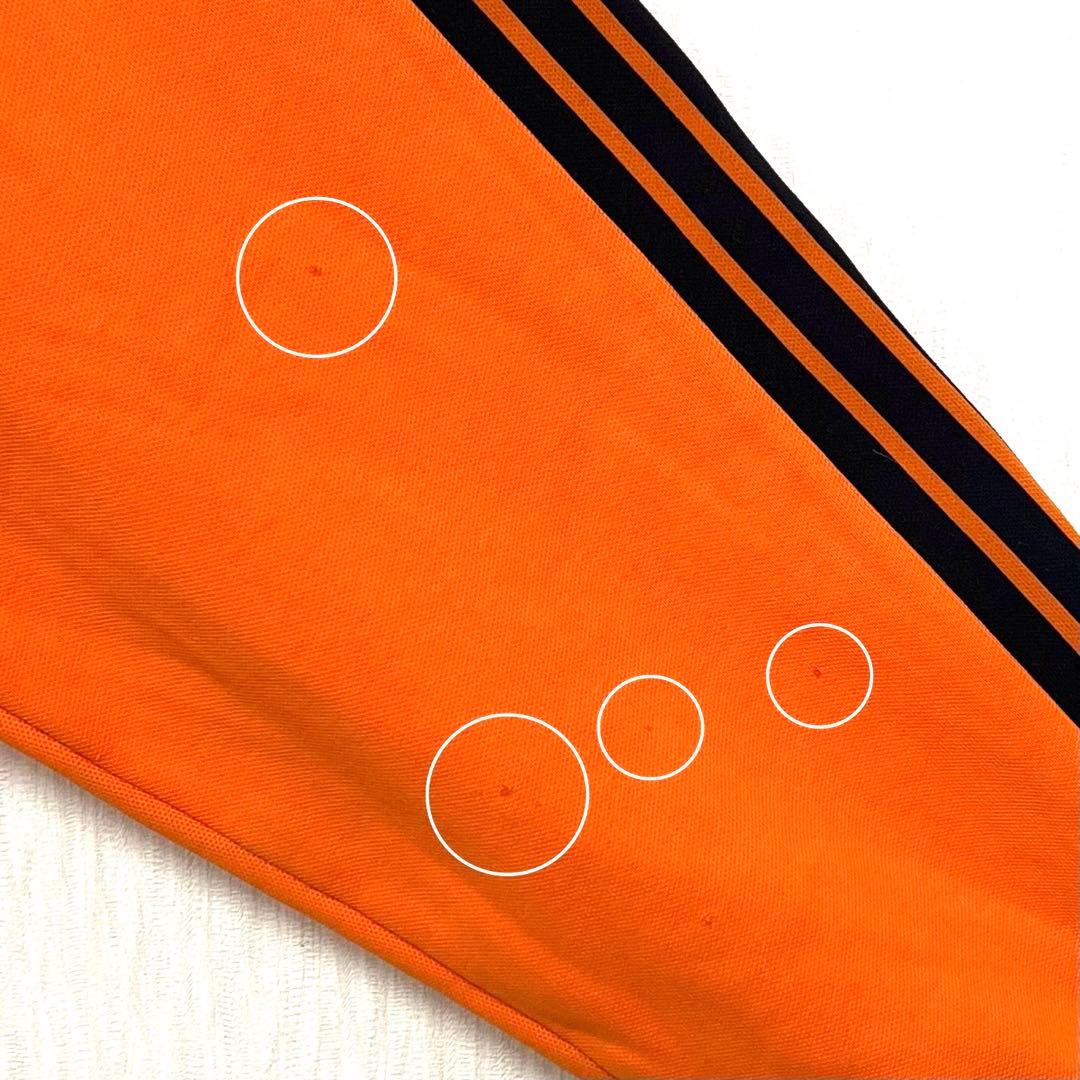 【希少6号‼️】 adidasデサント製 ジャージ オレンジ 小松菜奈着用 古着 【希少6号‼️】 adidasデサント製 ジャージ オレンジ 小松菜奈着用 古着