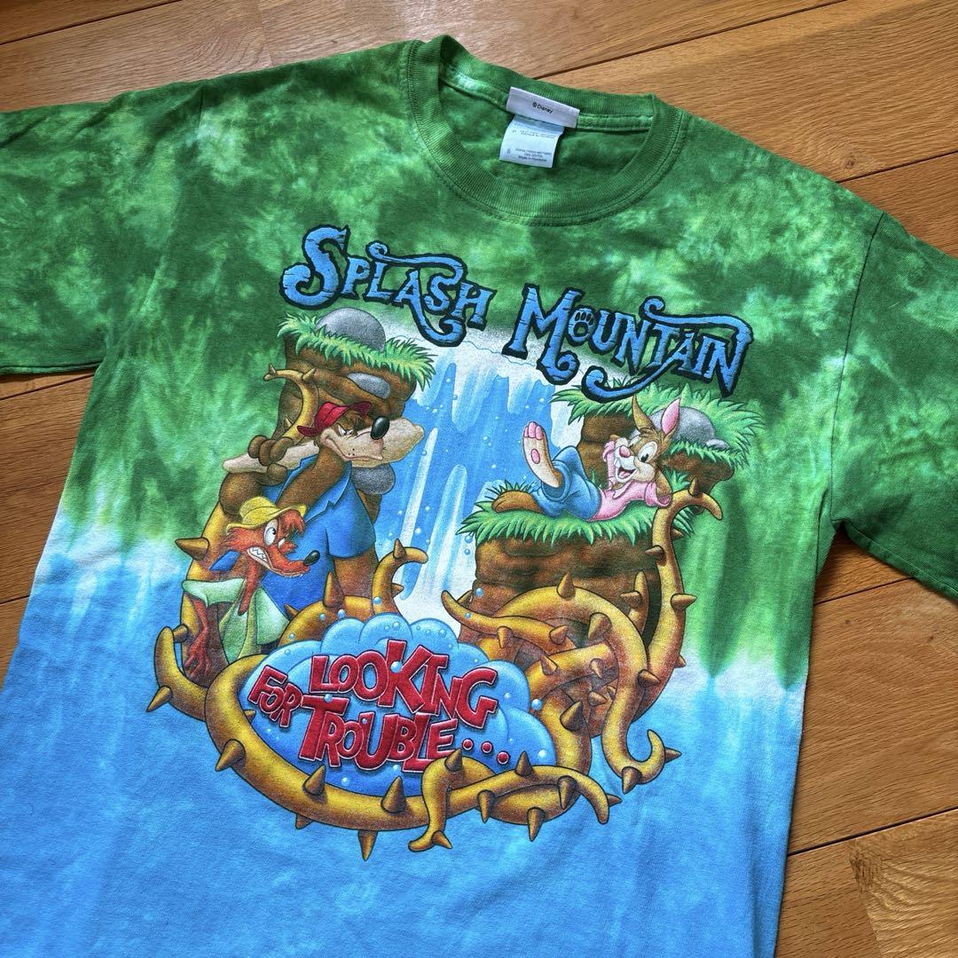 ディズニー tシャツ スプラッシュマウンテン 00s ヴィンテージ