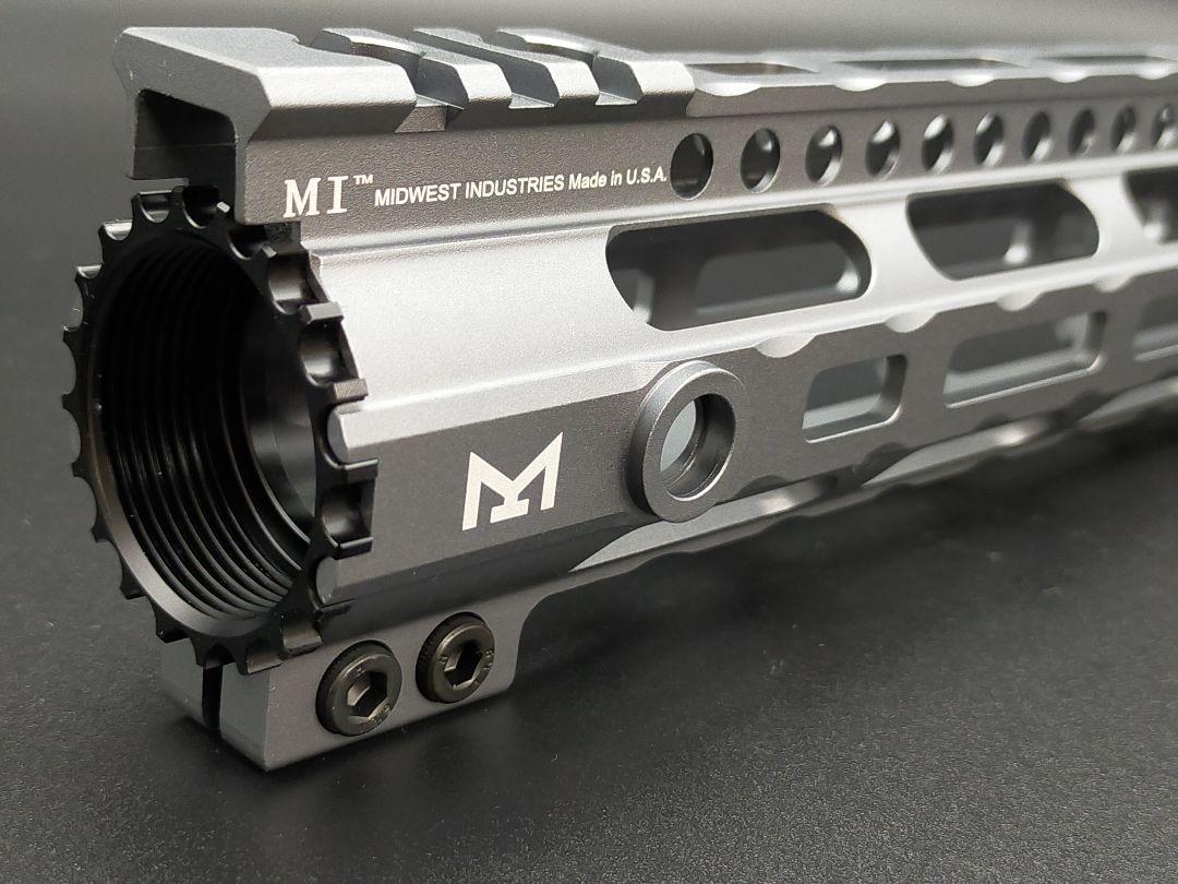 MIタイプ　M-Lok　10インチ　軽量化　ハンドガード　GR