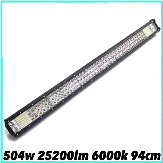 LED ワークライト 504w 94cm 作業等 12v-24v 電装品 デリカ LED ワークライト 504w 94cm 作業等 12v-24v 電装品 デリカ