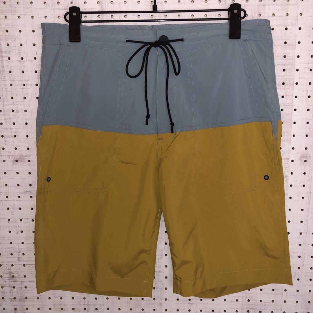 新品未使用 n.hoolywood グレー イエロー ショートパンツ サイズ