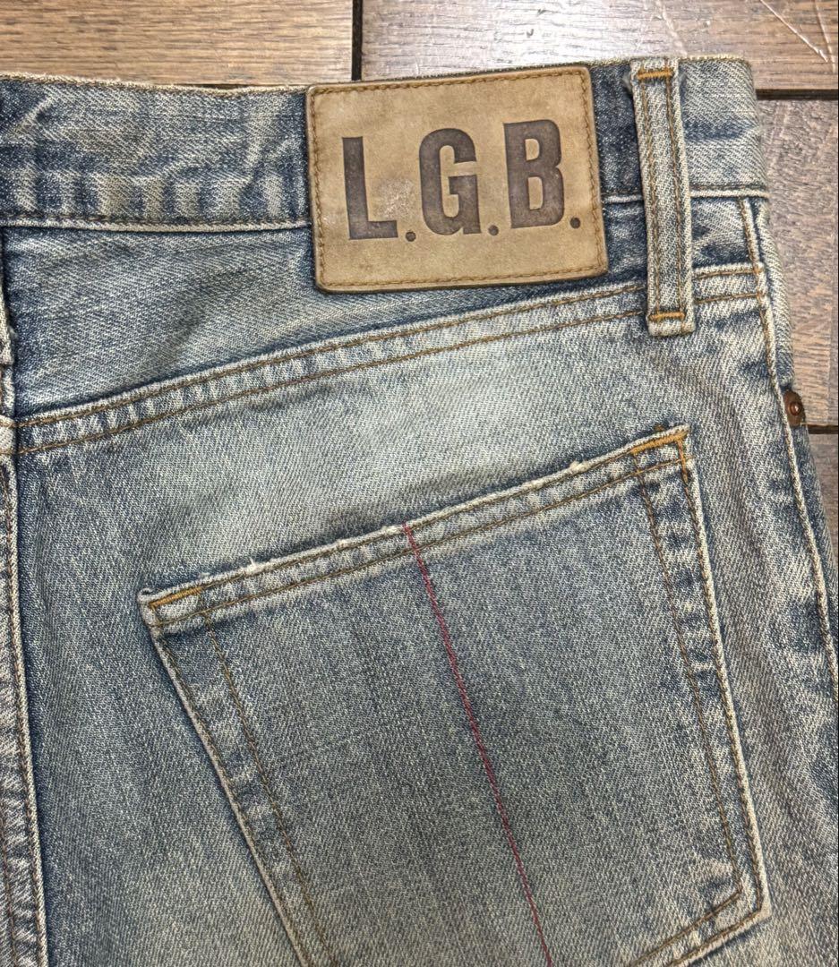 LGB ルグランブルー　オイル加工　デニム　26 LGB ルグランブルーオイル加工デニム 26