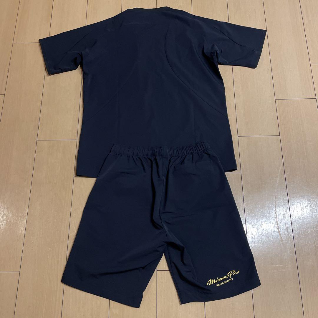 ミズノ　プロ　ストレッチジャケット　ストレッチハーフパンツ　上下セット