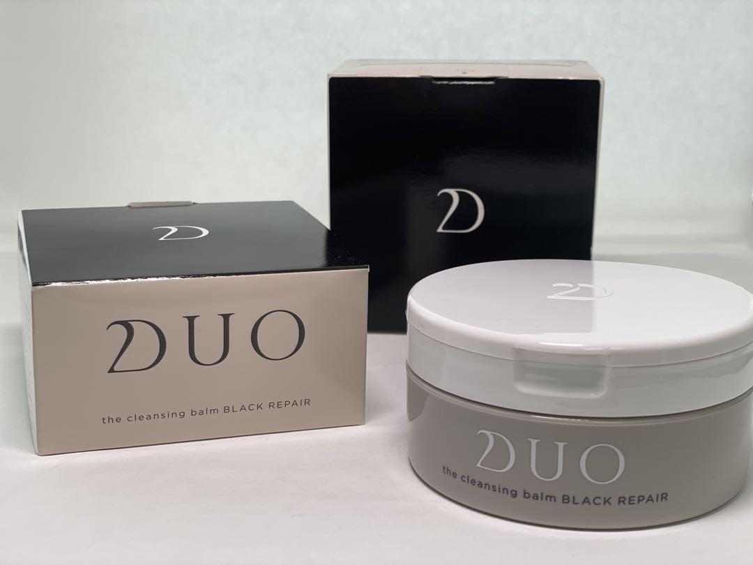 【未使用２個＋使いさし1個】DUO クレンジングバーム ブラックリペア 90g