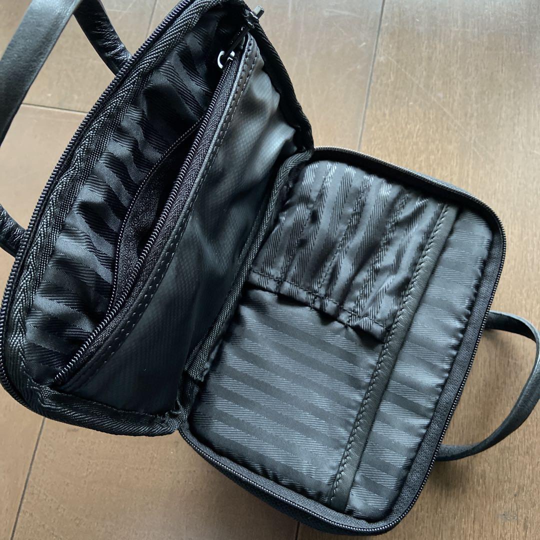 新品未使用】TUMI トラベルキット 黒 ナイロン レザー