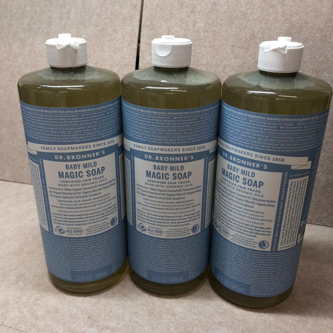 人気のファッションブランド! 蓋破損1650ドクターブロナー マジック