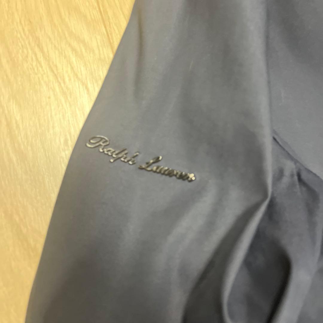 Ralph Lauren ネイビー レインコート フード付き