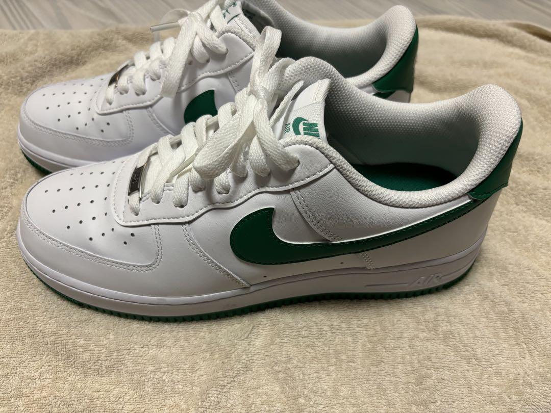 Nike Air Force 1 ホワイト/グリーン 緑