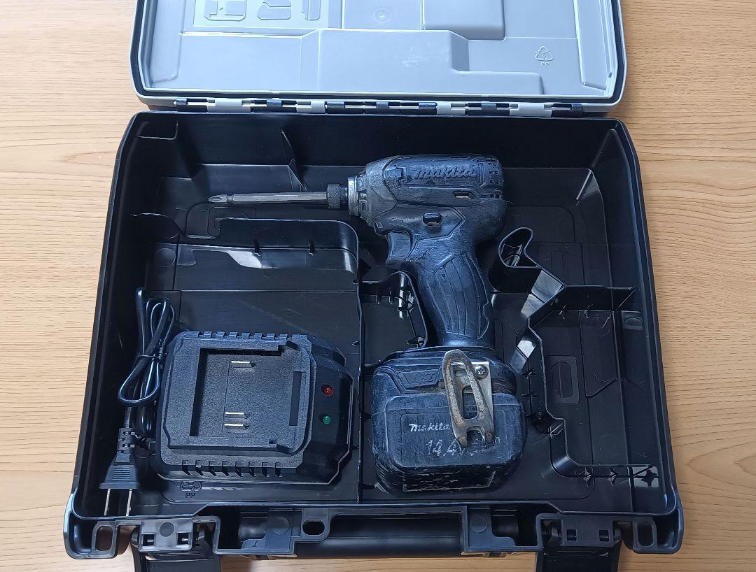 Makita インパクトドライバー 充電器・バッテリー フルセット 14.4v
