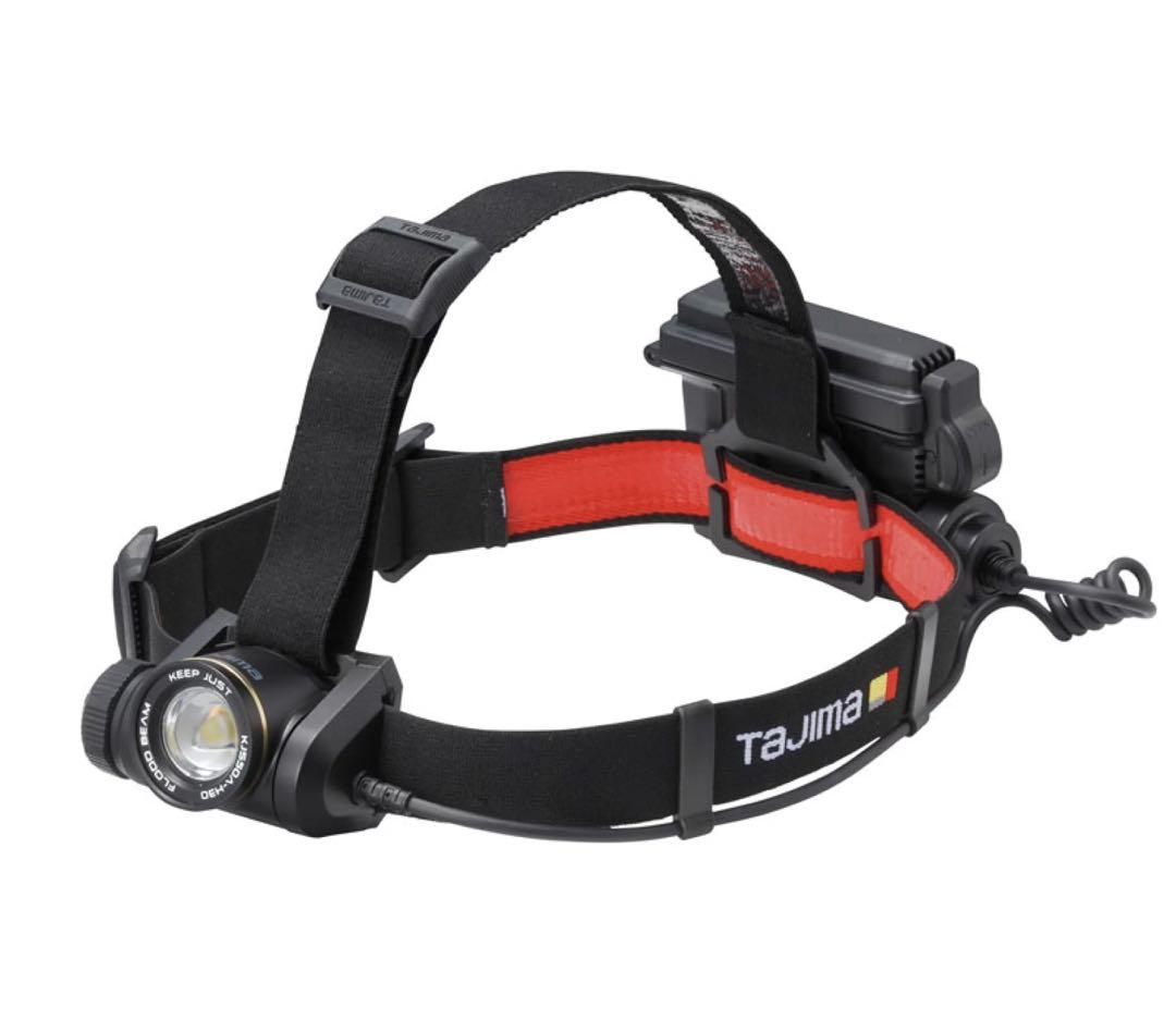 TAJIMA KEEP JUST ヘッドライト 専用充電池+1個付