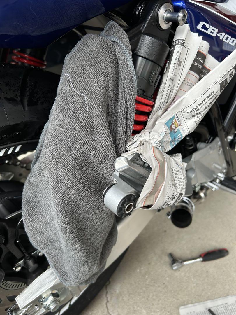 cb400sf ビームススリップオンマフラー