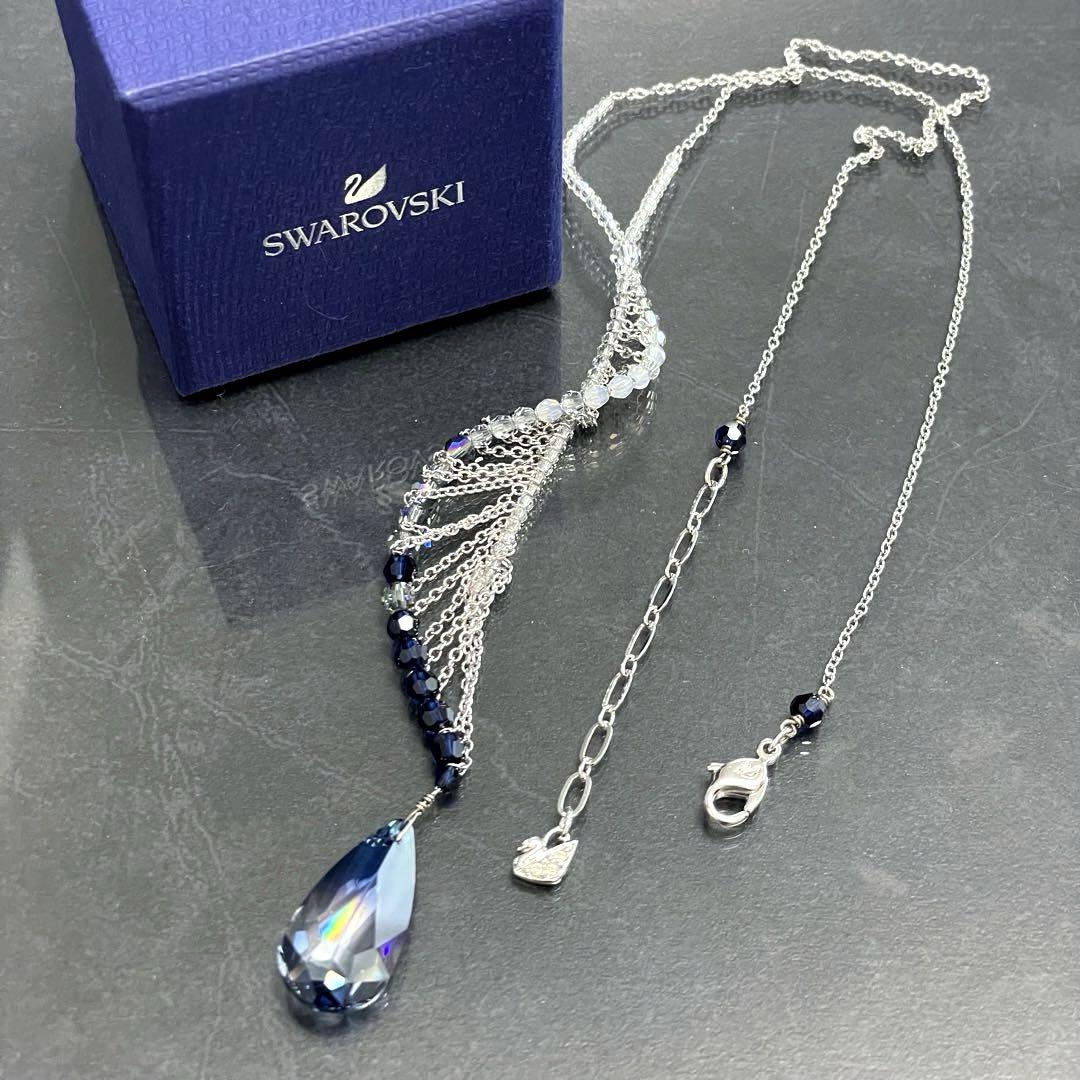 swarovski/スワロフスキー/ネックレス/スパイラルデザイン