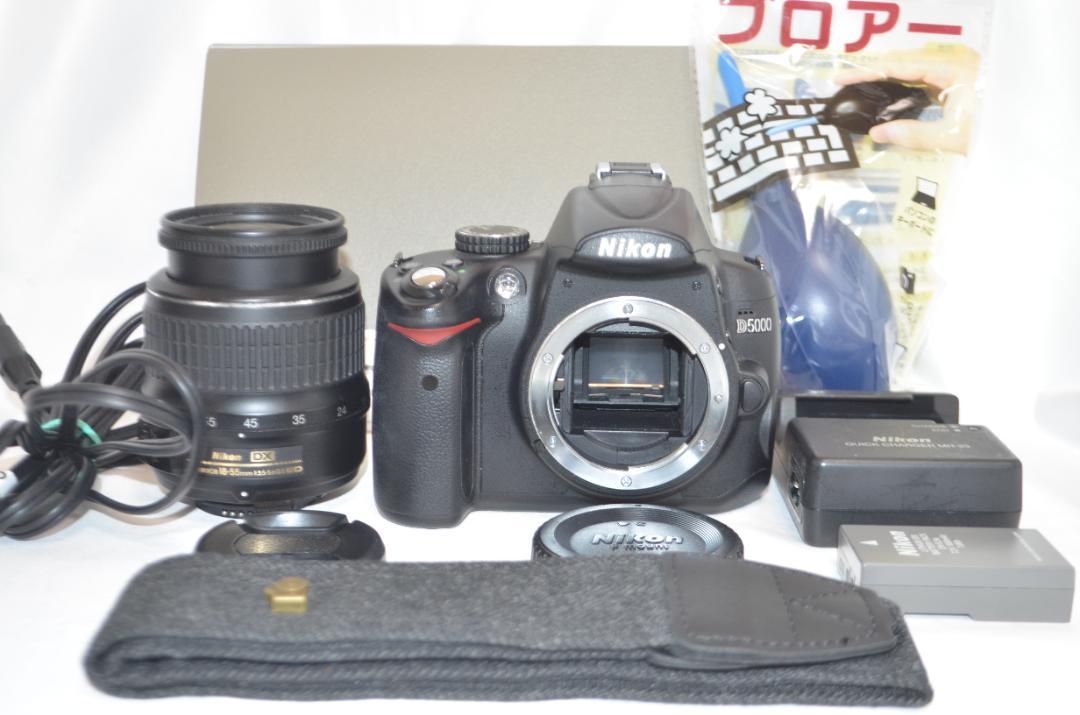 ✨美品・軽量✨初心者オススメ✨Nikon ニコン D5000 一眼レフ