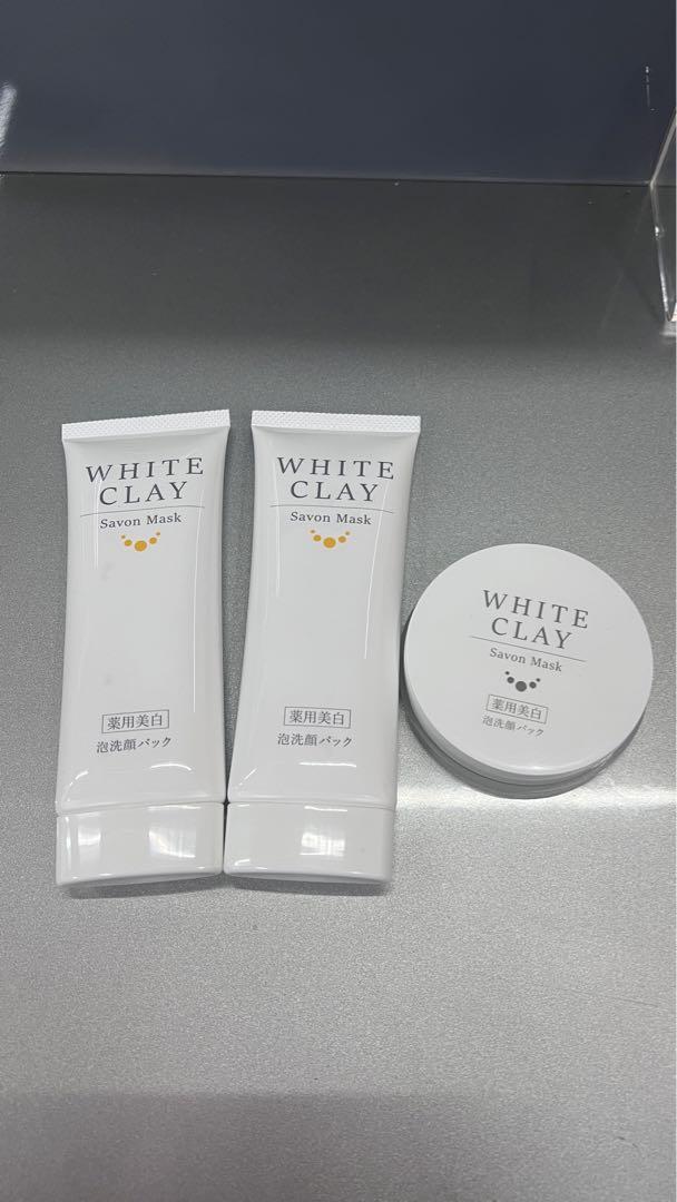WHITE CLAY 泡洗顔パック
