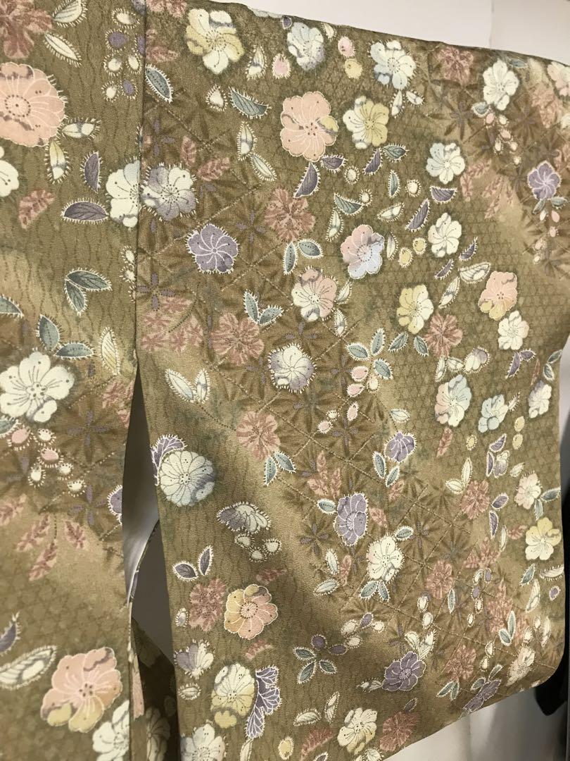 洗える着物　辻ヶ花　身丈168cm