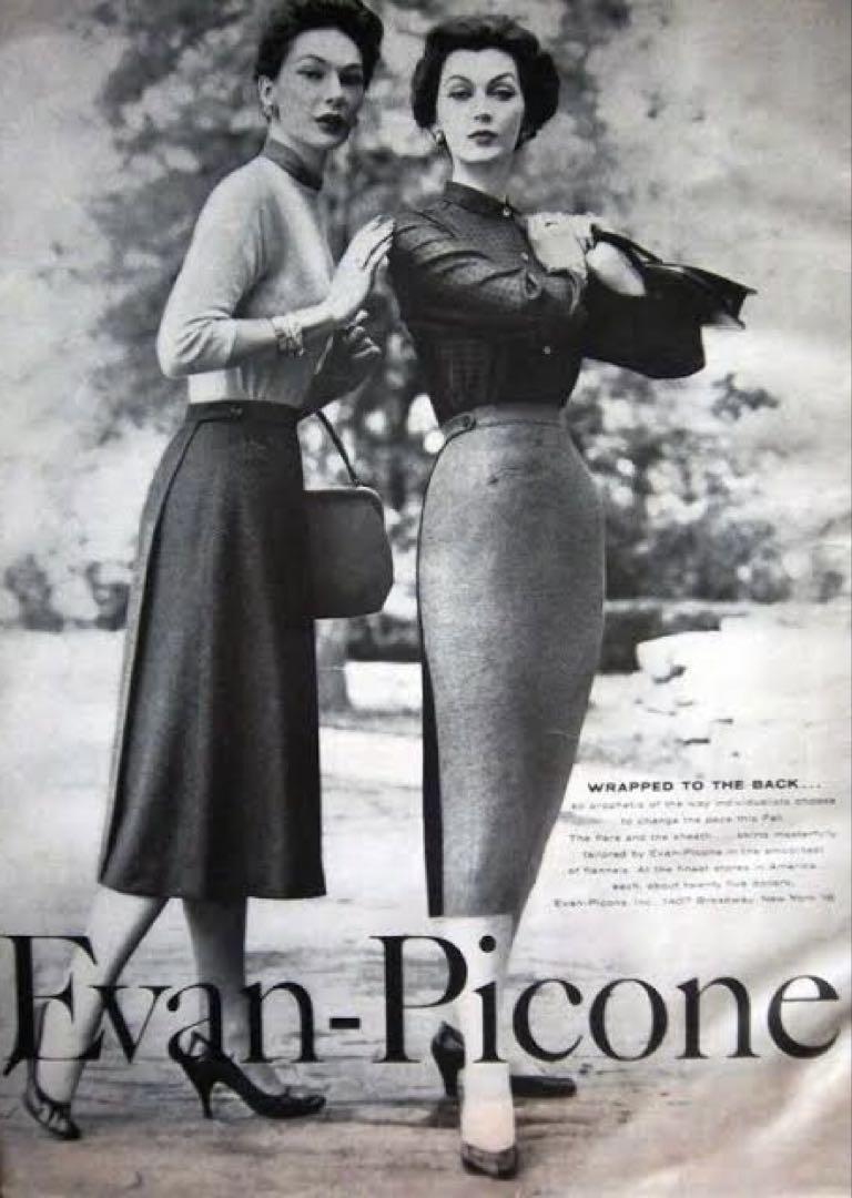 1950'sヴィンテージEvan Piconeスカート希少