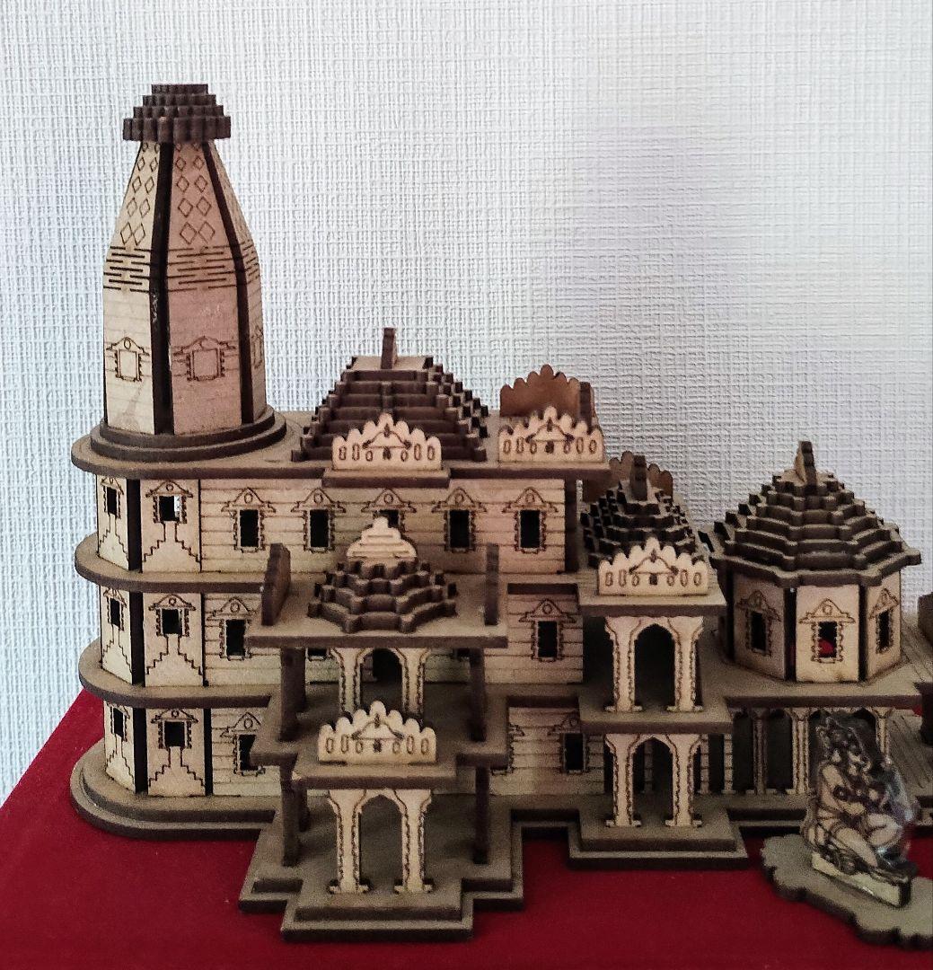 新品◆希少ラーム寺院模型 アヨーディヤー神殿