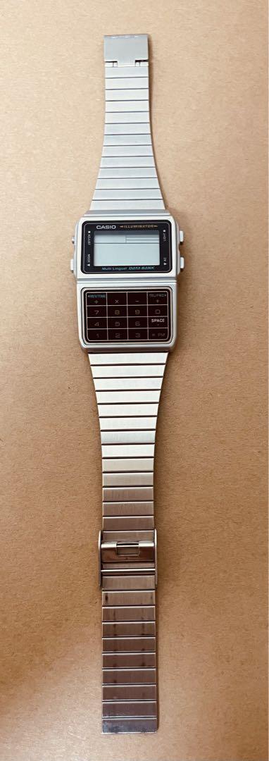 CASIO カシオ データバンクDBCー810 シルバー 電池交換済