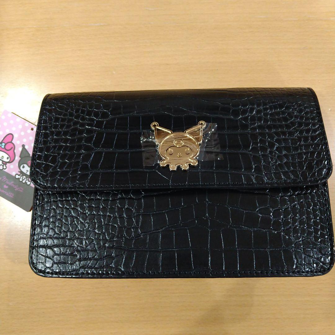 マイメロディ&クロミロングストラップクロコダイル風ショルダー