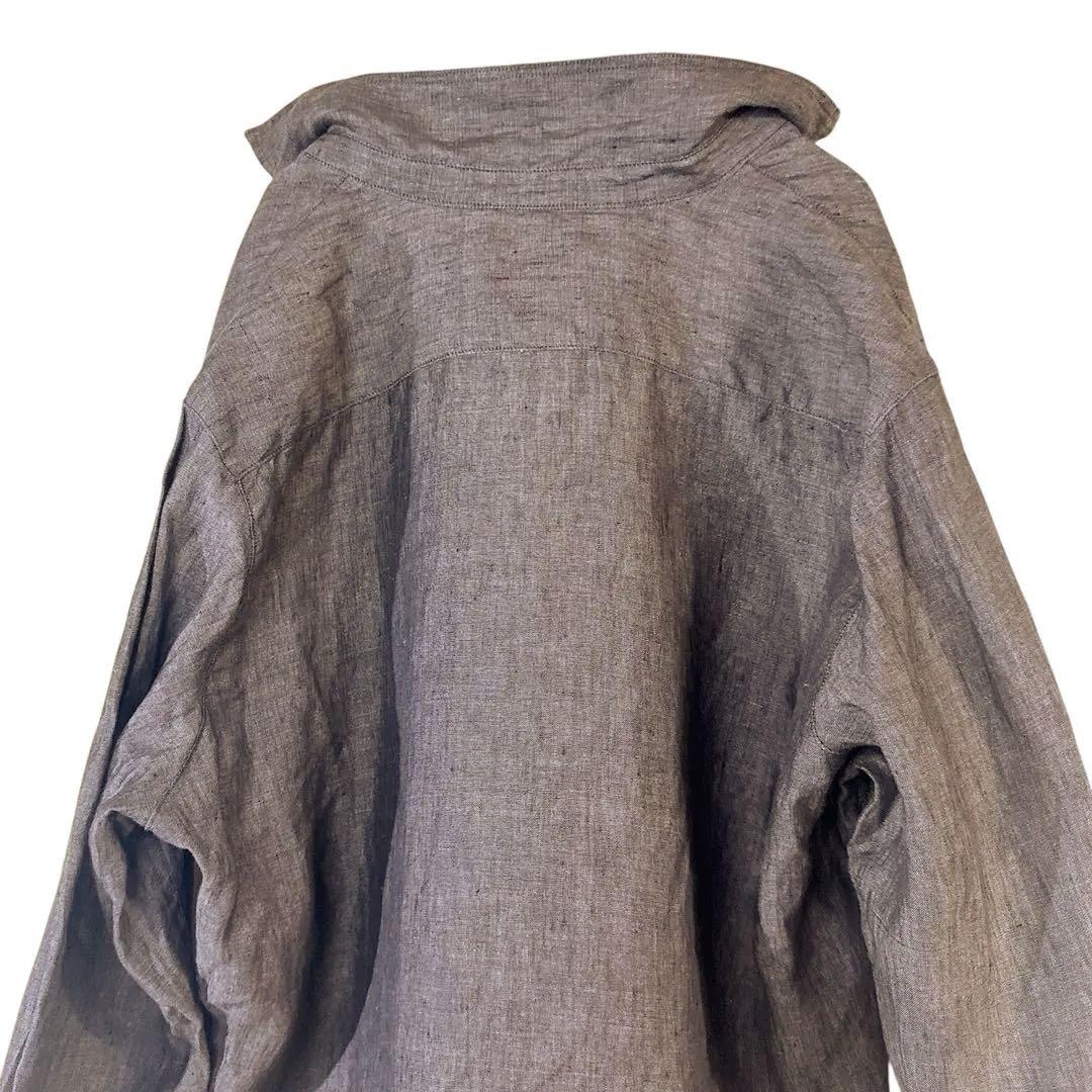 美品 フランクアンドアイリーン スキッパーシャツ マドラス