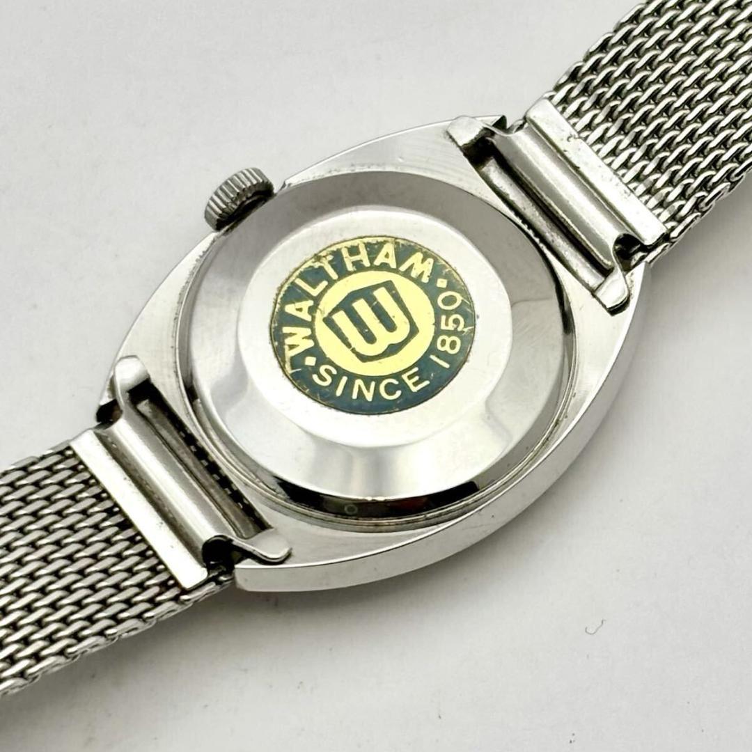 【稼働】WALTHAM ウォルサム 手巻き レディース 腕時計 シルバー