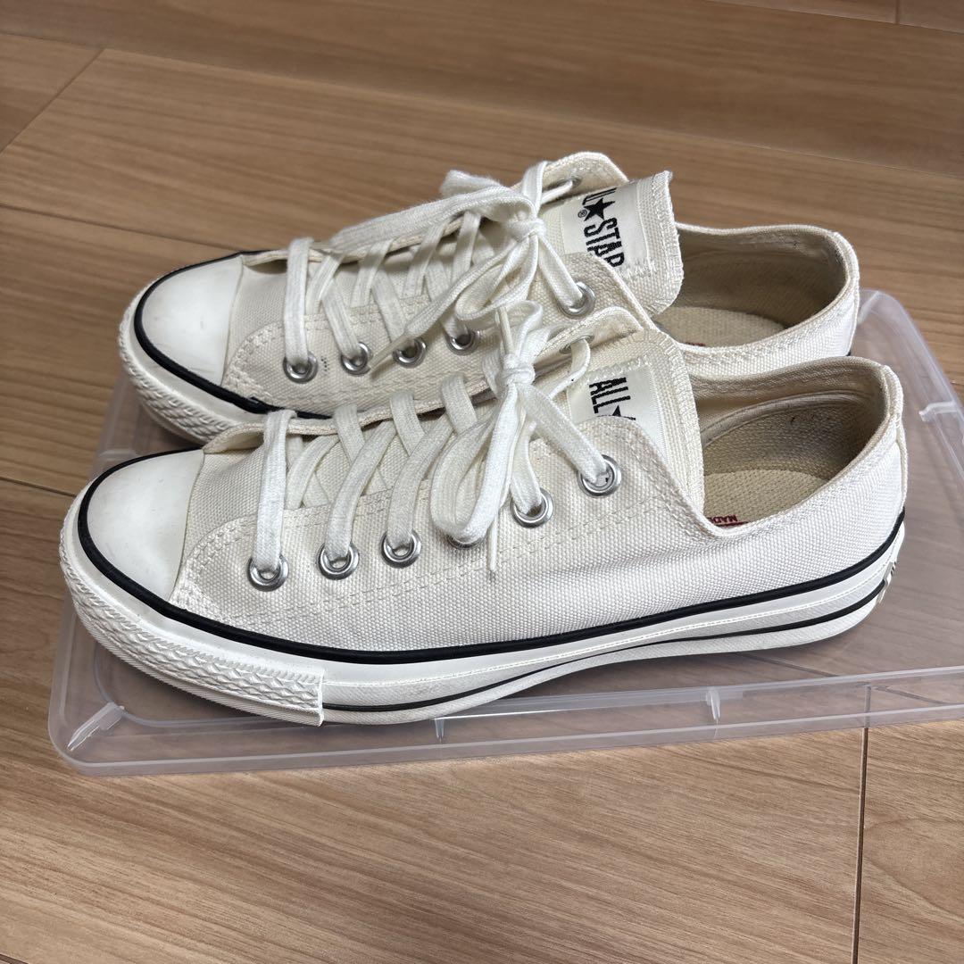 CONVERSE CANVAS ALL STAR J OX ホワイト