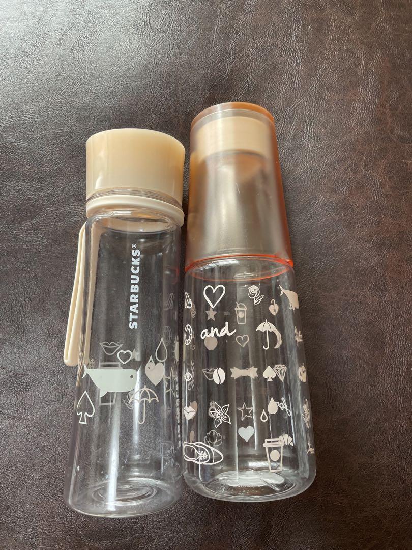 日曜sale Starbucks 水筒ボトル500ml と366mlイラスト入り