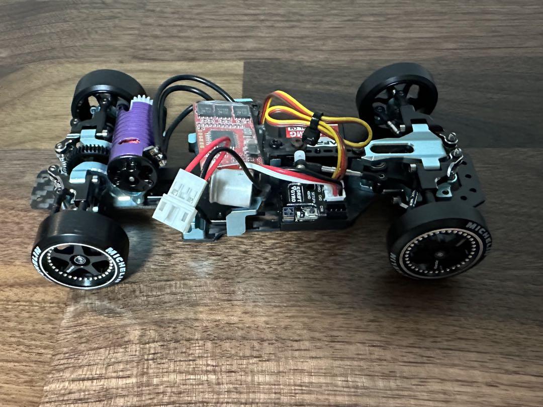 蚊車　tgレーシング　メカ搭載済み　予備サーボ