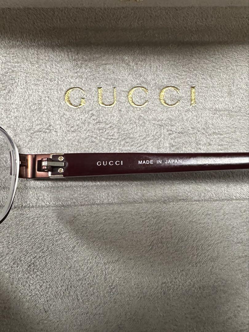 GUCCI GG 1646 バーガンディ メガネ ケース付き 老眼鏡