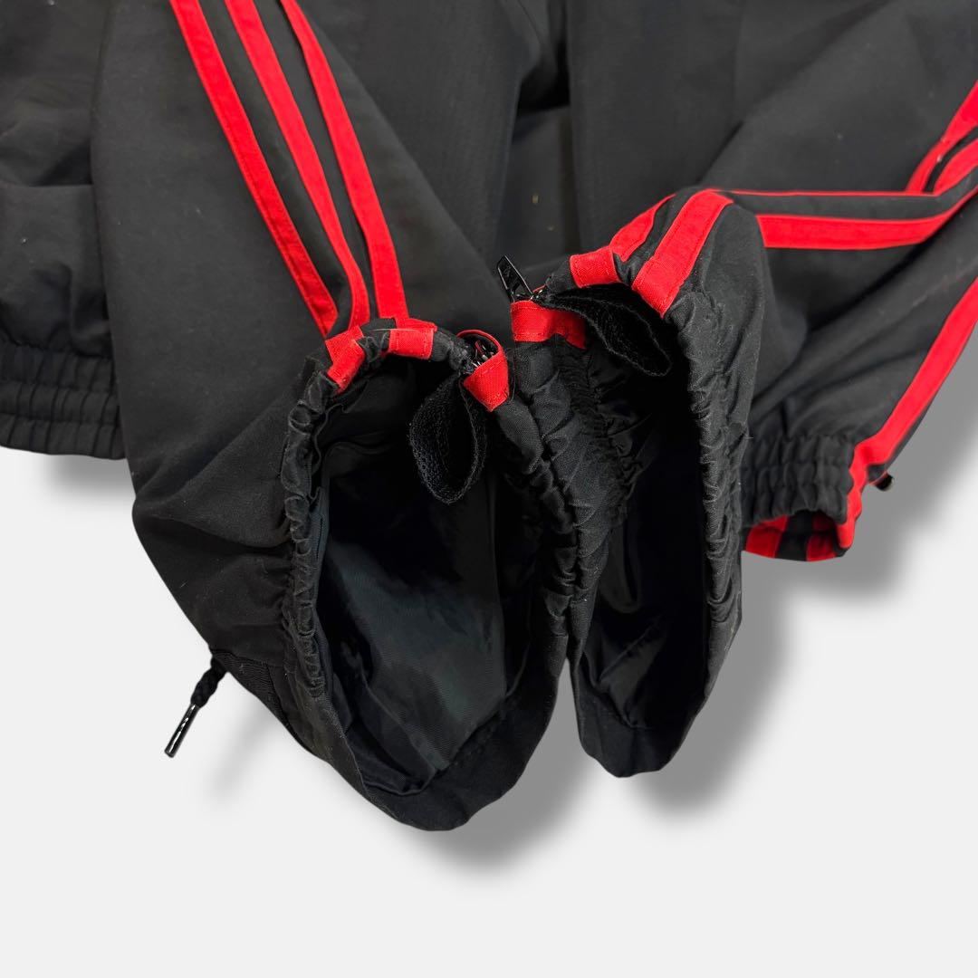 09-10 adidas ACミラン bwin track pants L 2009-10 AC Milan adidas Track Pants/Bottoms - 9/10 - (M)