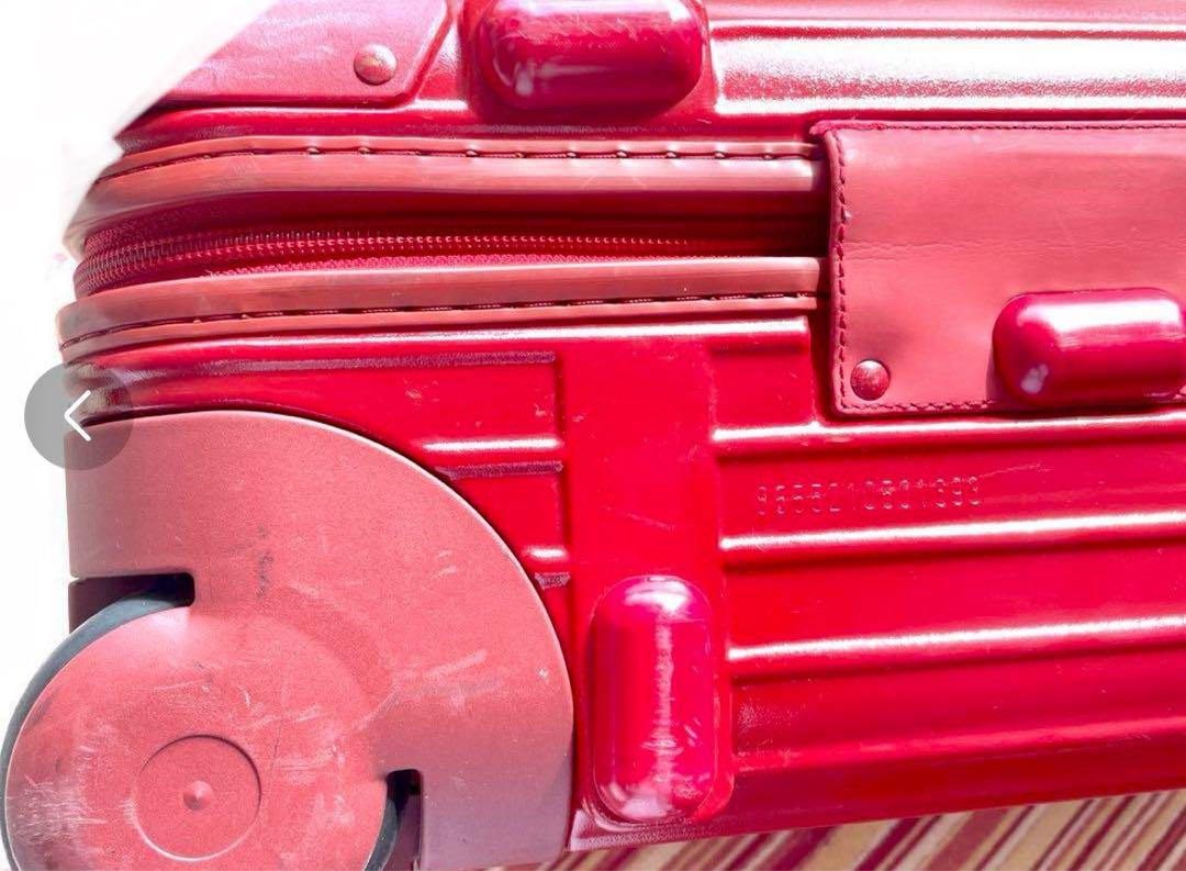 RIMOWA リモワ サルサ 2輪 キャビントロリー 35L レッド 赤