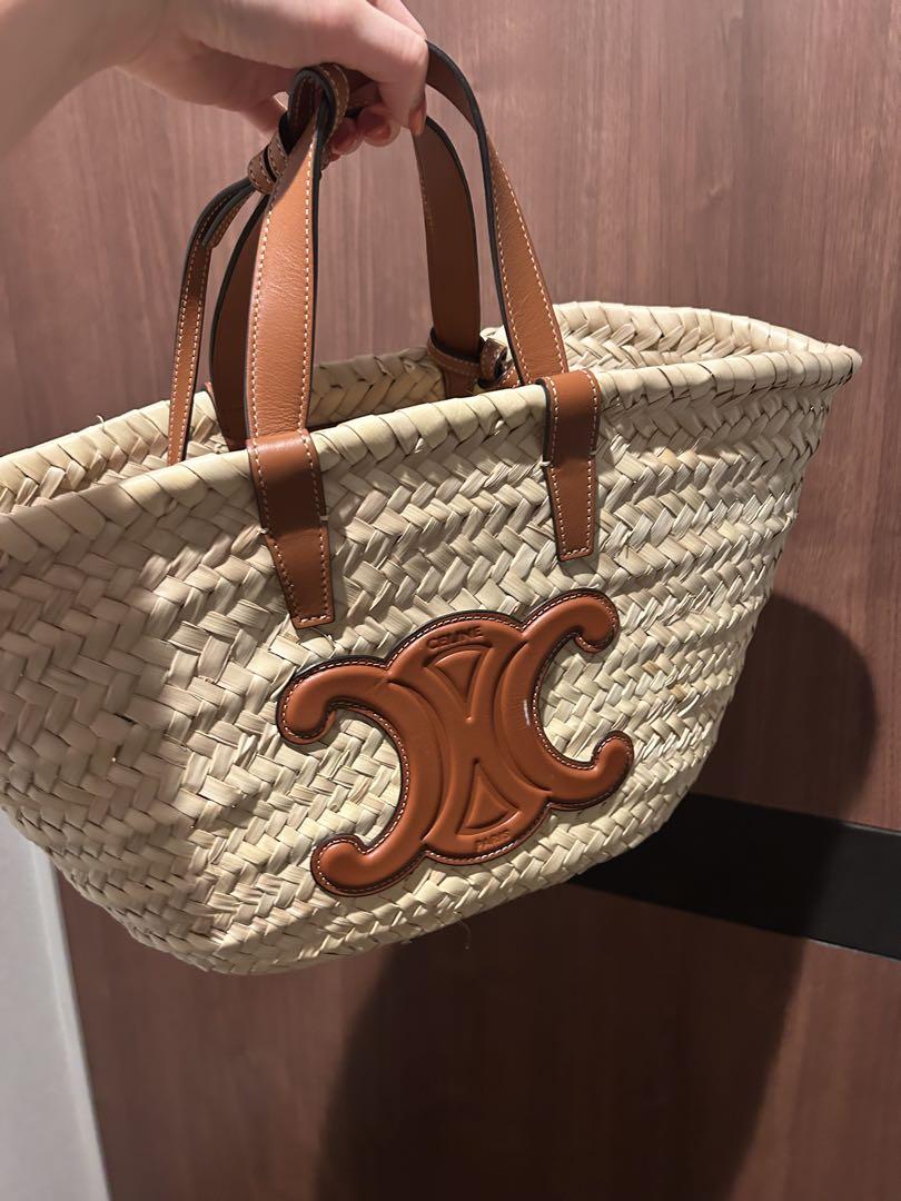 ディズニープリンセスのベビーグッズも大集合 CELINE ベージュ ストロートートバッグ バッグ