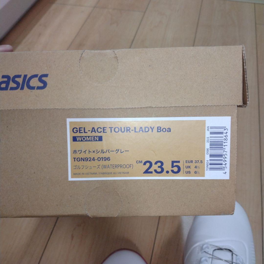 ASICS アシックス ゴルフシューズ スニーカー 靴 レディース 23.5