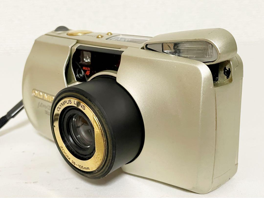 【動作未確認】OLYMPUS μミュー Zoom 105 DELUXE カメラ 売上実績NO.1 μ（ミュー）シリーズ：μ（ミュー）ZOOM105 DELUXE