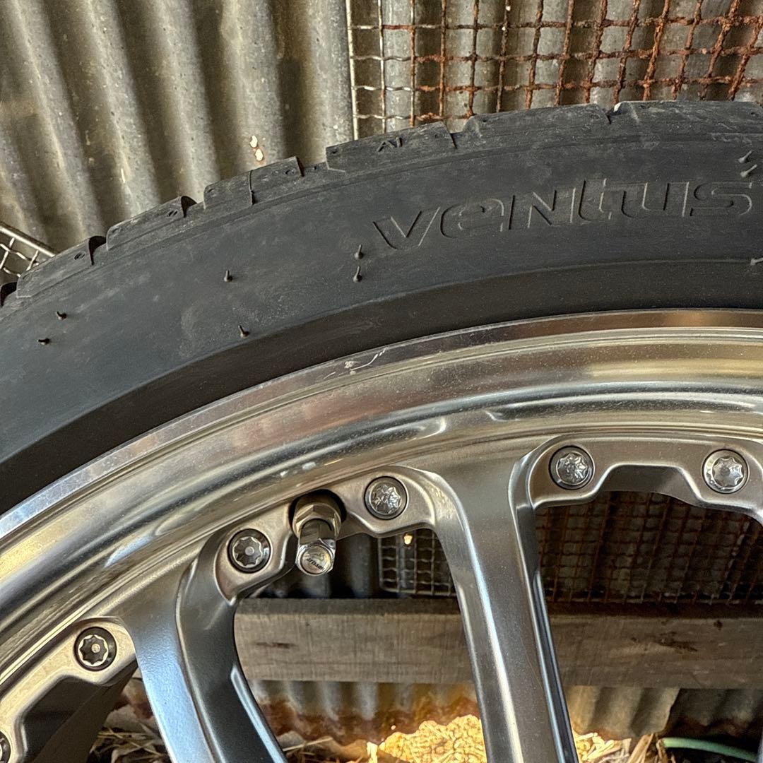 21インチ ホイールセット Hankook タイヤ付きCarlson BRIGHTFACE_UK